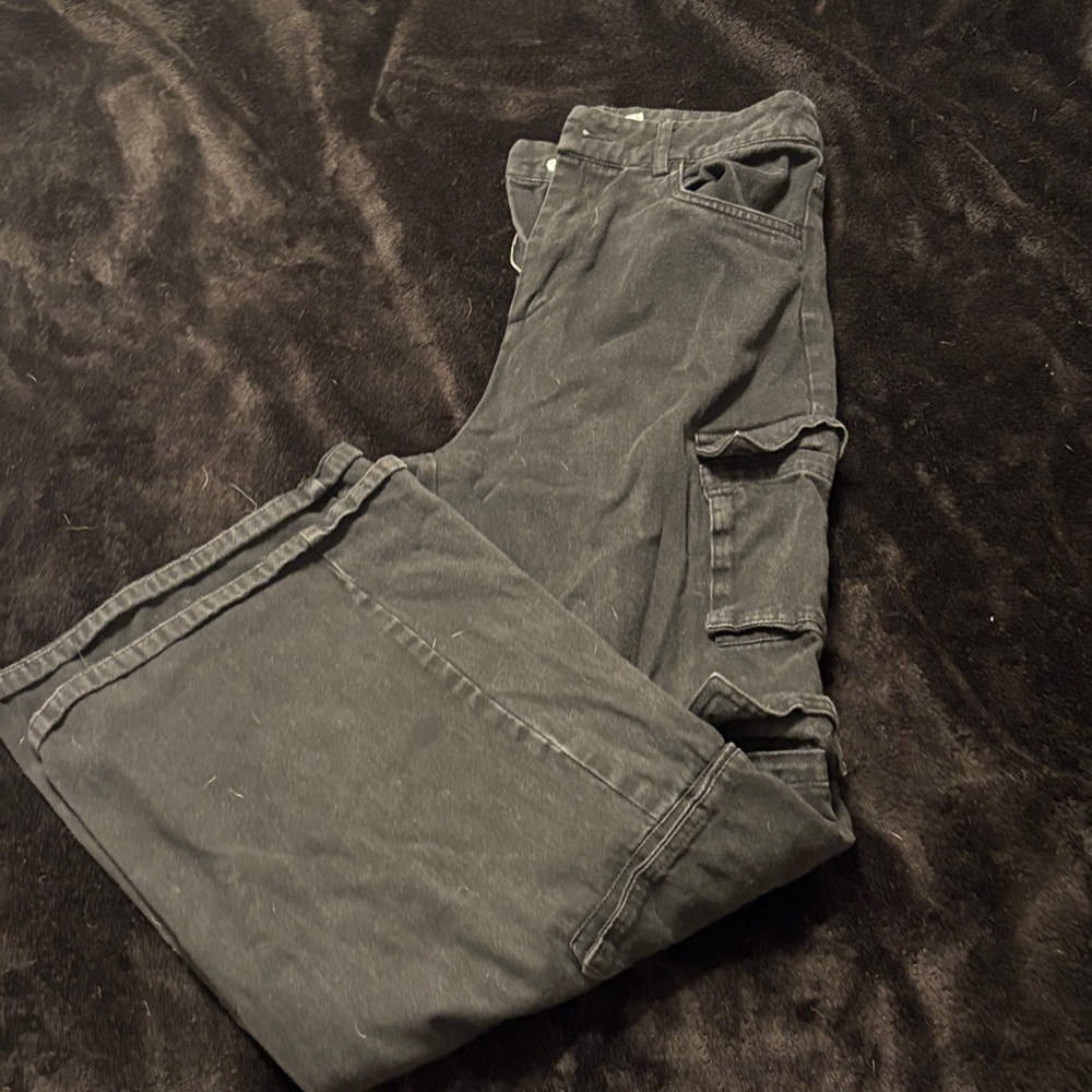 High Rise Black Jeans